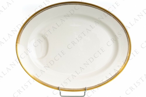 Gold inlaid oval - inlaid,