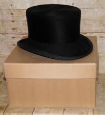 Vintage Boxed Black Fur Felt