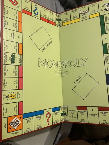 Vintage monopoly board game - vintage,
