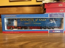CORGI 1/50 75405 LEYLAND DAF CURTAINSIDE LORRY “KNIGHTS OF OLD” MINT BOXED