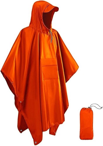Adult waterproof rain poncho - waterproof,
