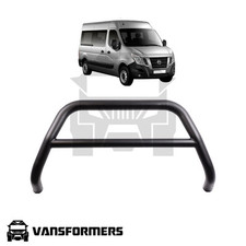 For Nissan NV400 2014+ On A-Bar Matte Black (Nudge Bar Bull Bar Spoiler)