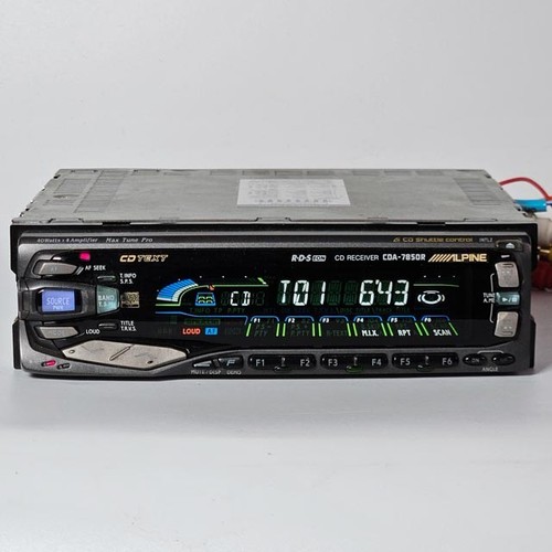 Alpine cda 7850r player - cda-7850r, cd