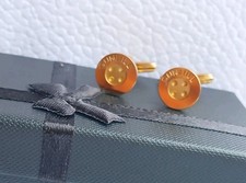 DUNHILL CUFFLINKS GOLD PLATED