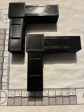 Bed Plastic Corner Brackets Screw In Type (fit Into Metal Framework)