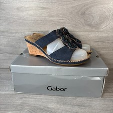 Gabor Sandals Womens Blue UK