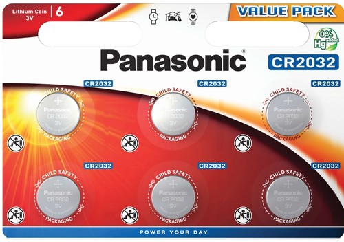 Panasonic cr2032 lithium coin - cr2032,