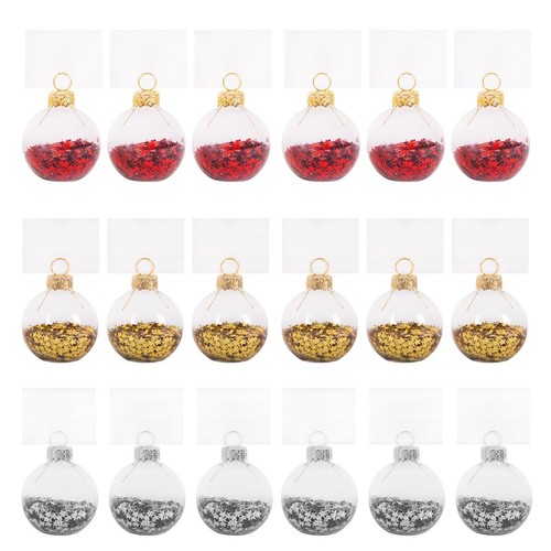 Christmas glass bauble - 6, place