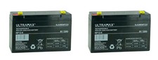 2 x ULTRAMAX 6V 12Ah NEW