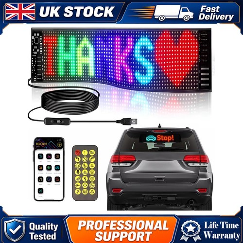 Car led display - diy, signs