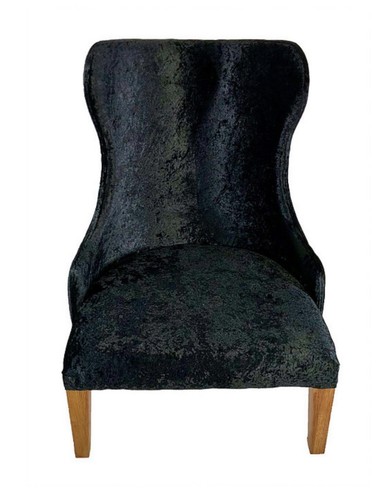 Designer black crushed - black,
