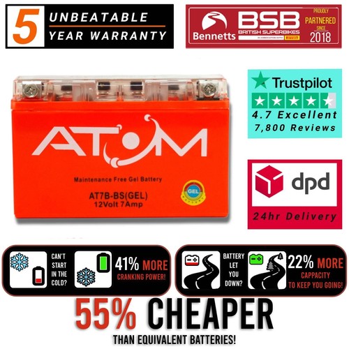 At7b atom gel motorcycle - at7b-bs,
