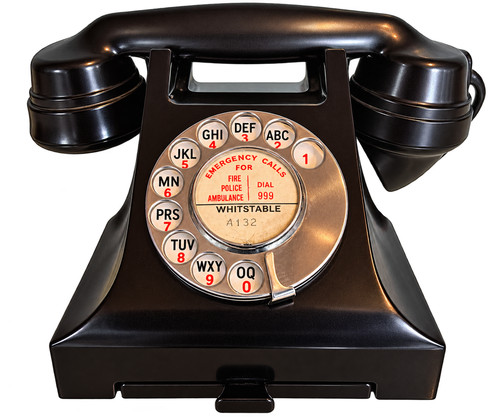 Antique collectable telephone - collectable,
