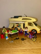 Playmobil Holiday Family Camper Van 3647, Motor home - Not Complete + Extras