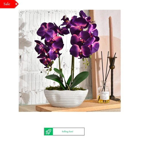 Artificial orchid plant - artificial,