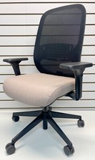 Ergonomic Connection WorkWell Task Chair OWT20 Black -4D Armrests-Black & Aruba
