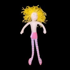 Vintage 2000 Felicity Wishes Plush Soft Rag Girl Doll Toy Golden Blonde Retired