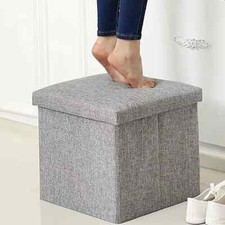 Folding Ottoman Storage Box