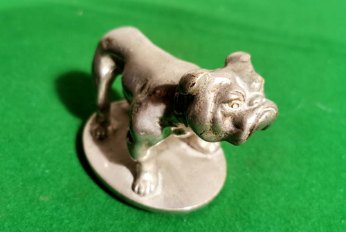 Vintage bulldog car mascot - vintage,