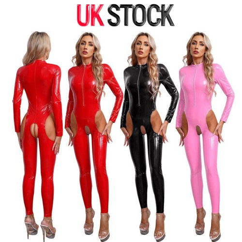 Womens wetlook bodysuit - wetlook,