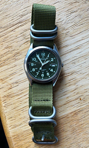 Seiko automatic green dial - seiko,