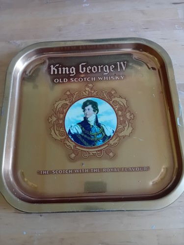 Vintage scotch tray king - vintage,