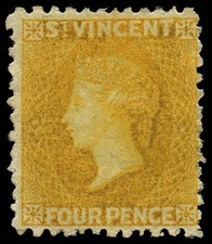 ST VINCENT SG 12 1869 4d