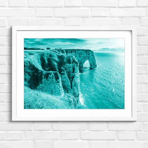 Natural stone arch - cliff, ocean