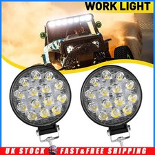 2Pcs 4" LED Work Light Bar
