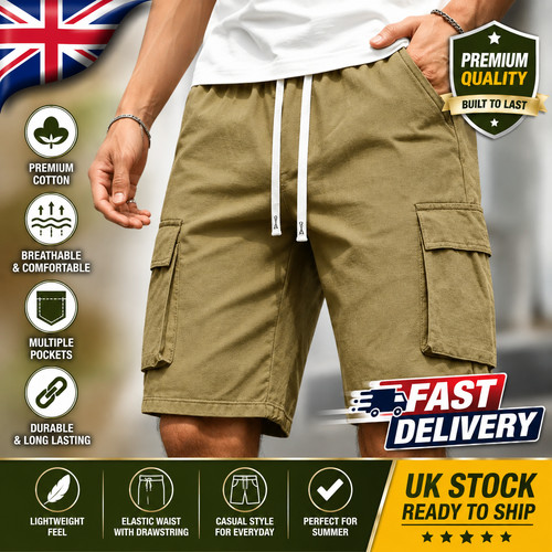 Mens cargo shorts combat multi - mens,