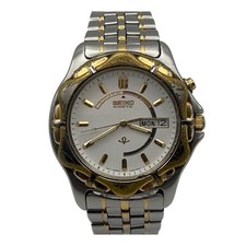Seiko kinetic 5m43 0a70 mens - seiko,