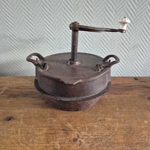 Antique coffee roaster - coffee,
