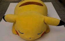 Pokémon Sleeping Pikachu 18 Inch Soft Large Plush Official Jazwares Nintendo