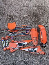 Ktm Sx125/250 sxf250 350 450 2019-2022 Used Plastic and graphics kit 