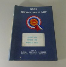 Spare Parts List BMC Austin /