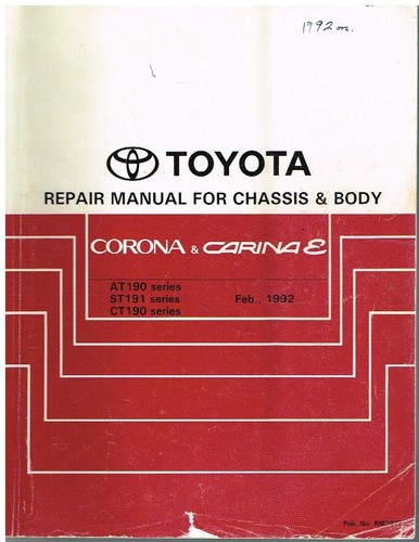 Toyota corona mk9 - mk9, carina