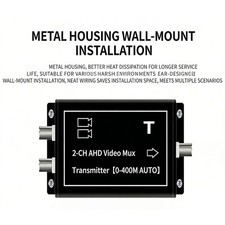 2 Input CCTV Coaxial