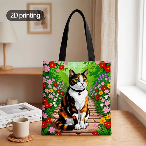 Fox themed reusable tote - themed,