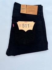 Levis 511 Jet Black Mens Jeans