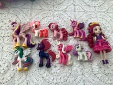 9pcs/Set Mini My Little Pony Figures Toys 