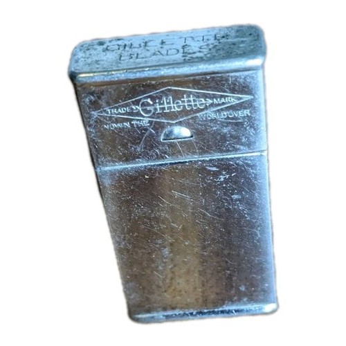 Vintage gillette metal razor - vintage,