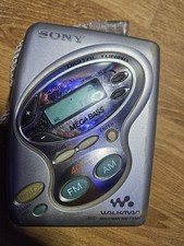 Sony Walkman WM-FX481 Personal Cassette Stereo Player AM FM Radio Tuner Silver