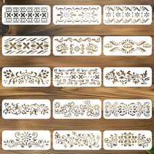 15Pcs Stencils for Painting