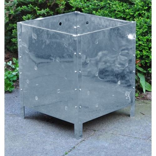 Kingfisher square galvanised - square,