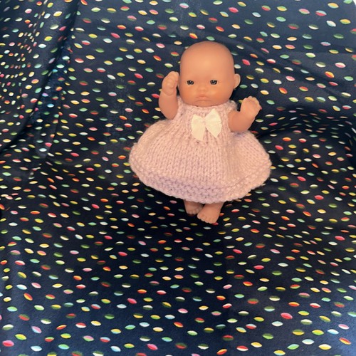 Hand knitted dolls - hand, dress