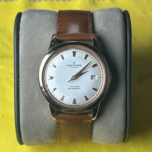 Vintage men gold breitling - vintage,