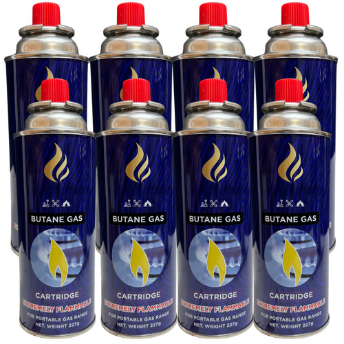 Butane gas bottles - 8,