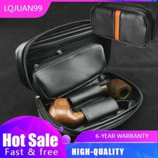 Soft Leather Smoking Pipe Case