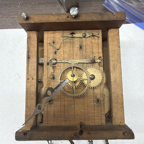 Old antique german - wall, clock