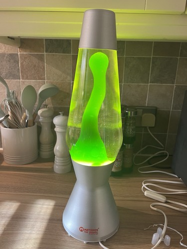 Mathmos vintage lava lamp blue - vintage,